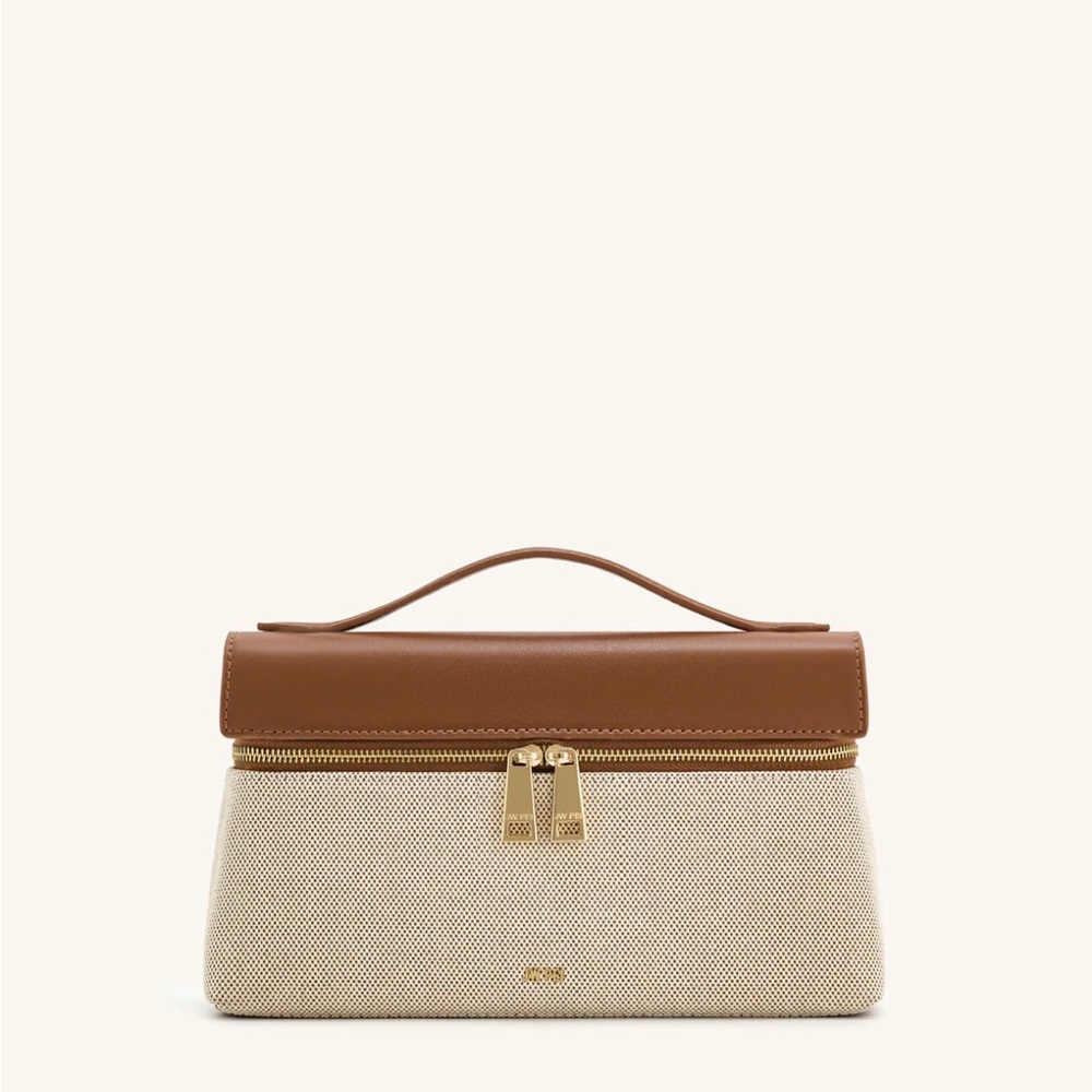 LAST ONE! NIB!! JW PEI THEA TAN / Cream crossbody Canvas Handbag clutch